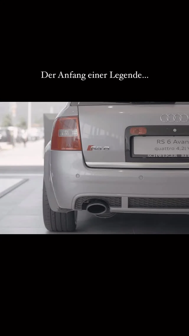 V8. Quattro. Avant.
Die Zutaten einer Ikone.
Der Anfang einer Legende – RS6 Avant. 💫

#autohausschweiger #audi #audirs6avant